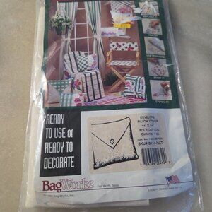 Bag Works Pillow Cover New Sealed